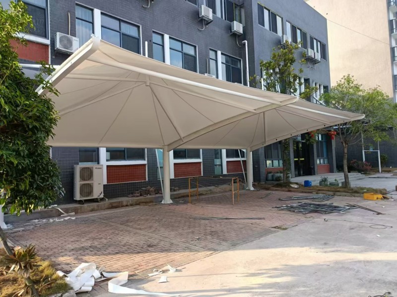 新沂市膜结构车棚行业现状及公司选择指南-1